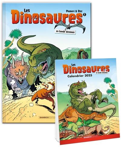 Les Dinosaures En Bd tome1 (+ Calendrier 2025)