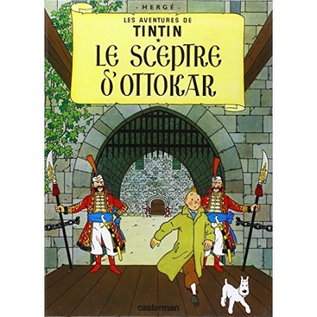  Les Aventures de Tintin tome 8: Le Sceptre D'Ottokar